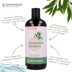Spinnrad Teebaumöl Shampoo 500 ml