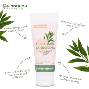 Spinnrad Teebaumöl Zahncreme 70 ml
