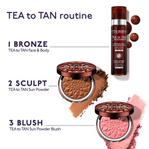 By Terry Tea to Tan Blush Powder 4. Coral Crush 7 g