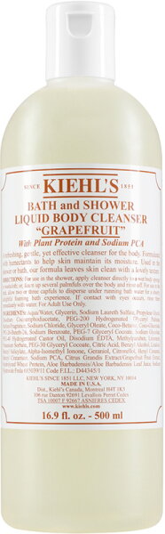3700194712297 - Kiehls Bath and Shower Liquid Body Cleanser Grapefruit 500 ml