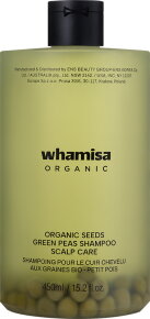 WHAMISA Organic Seeds Green Peas Shampoo Scalp Care 450 ml