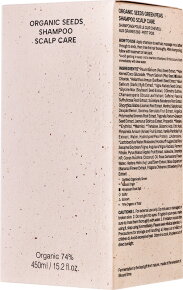 WHAMISA Organic Seeds Green Peas Shampoo Scalp Care 450 ml