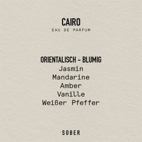 SOBER BERLIN Cairo Eau de Parfum (EdP) 50 ml