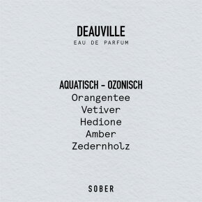 SOBER BERLIN Deauville Eau de Parfum (EdP) 50 ml
