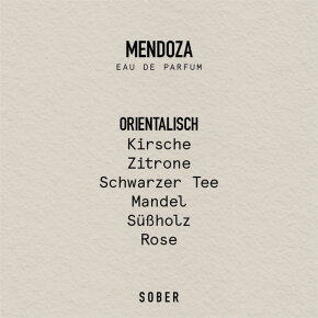 SOBER BERLIN Mendoza Eau de Parfum (EdP) 50 ml