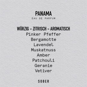 SOBER BERLIN Panama Eau de Parfum (EdP) 50 ml
