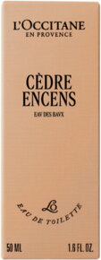 L'OCCITANE Cèdre encens Eau De Toilette (EdT) 50 ml