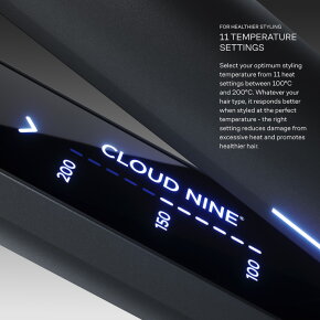 Cloud Nine The Wide Iron with Revive Black 1 Stk.