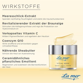 La mer Cuxhaven Vital Skin Anti-Aging Nachtcreme 50 ml