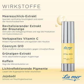 La mer Cuxhaven Vital Skin Anti-Aging Augencreme 15 ml
