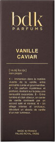 BDK Parfums Vanille Caviar Eau de Parfum (EdP) 100 ml