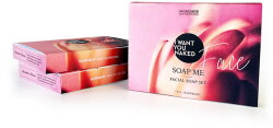 I Want You Naked Soap Me -  Facial Soap Set 3 x 33 g