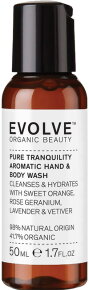 Evolve Organic Beauty Pure Tranquility Aromatic Hand & Body Wash 50 ml