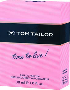 Tom Tailor Time to Live Eau de Parfum (EdP) 30 ml