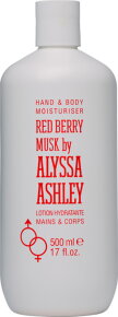 Alyssa Ashley Red Berry Musk Hand & Body Lotion 500 ml