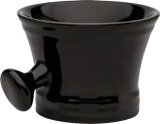 Erbe Shaving Shop Keramik Seifenschale schwarz