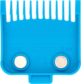 Gamma+ Aufsteckkammset Blau 4-St&uuml;ck mit Doppelmagnet