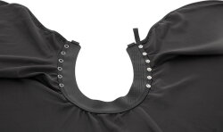 Gamma+ Schneideumhang mit Silikonkragen schwarzer