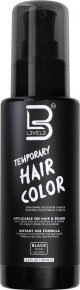 L3VEL3 Temporary Hair Color Black 125 ml