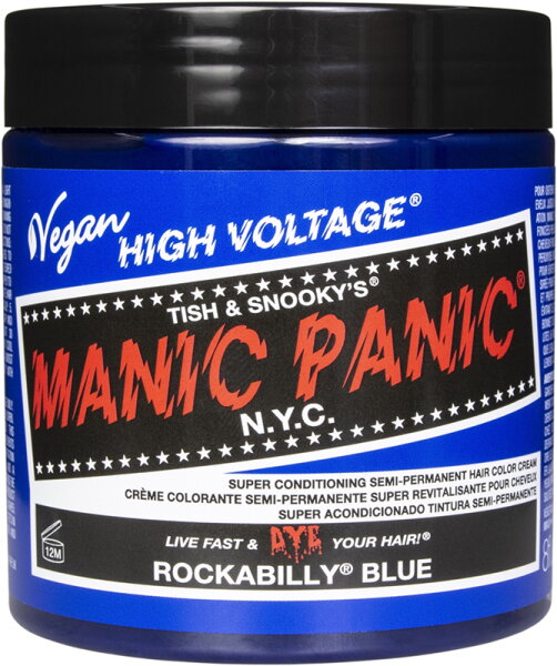 0612600810394 - High Voltage Classic Rockabilly Blue 237 ml