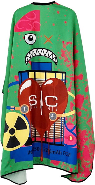 8021660021367 - Haarschneideumhang Radioactive Green