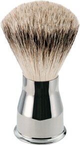 Erbe Shaving Shop Rasierpinsel Silberspitz, glänzend