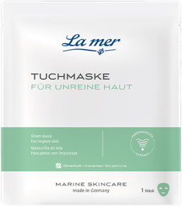 La Mer Cuxhaven Tuchmaske für Unreine Haut (ohne Parfum) 1 Stk.