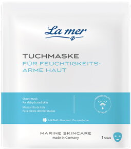 La Mer Cuxhaven Tuchmaske für Feuchtigkeitsarme Haut (mit Parfum) 1 Stk.