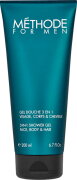 Jeanne Piaubert Méthode for Men 3-in-1 Shower Gel Face, Body & Hair 200 ml