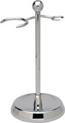 Erbe Shaving Shop XXL Rasierer- und Rasierpinselhalter, Metall glänzend