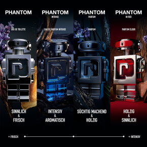 Rabanne Phantom In Red Parfum Elixir 50 ml