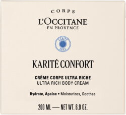 L'OCCITANE Karit&eacute; Confort Shea reichhaltige K&ouml;rpercreme 200 ml