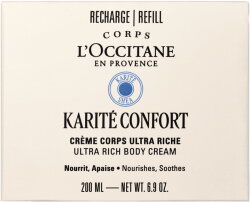 L'OCCITANE Karit&eacute; Confort Shea reichhaltige K&ouml;rpercreme Nachf&uuml;llpackung 200 ml