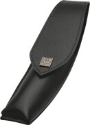 Erbe Shaving Shop Leder-Etui für Rasiermesser, schwarz