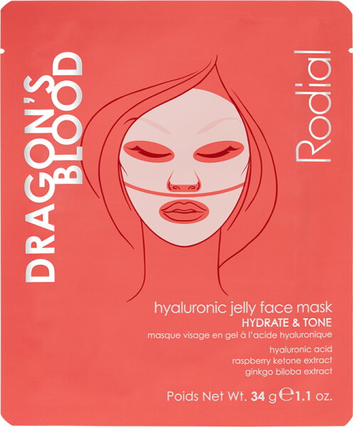 5060725474475 - Dragons Blood Hyaluronic Jelly Face Mask 1 Stk