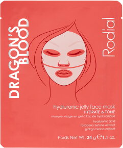 Rodial Dragon's Blood Hyaluronic Jelly Face Mask x4 pack 4 Stk.