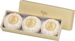 Taylor of Old Bond Street Sandalwood Hand Soap Gift Box 3 x 100 g