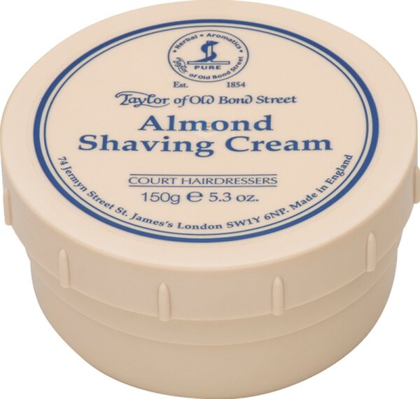 of Street Bond Taylor Cream Almond Shaving Old