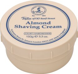 Taylor of Old Bond Street Almond Shaving Cream Bowl 150 g