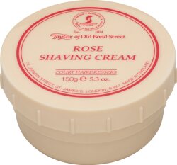 Taylor of Old Bond Street Rose Shaving Cream Bowl 150 g