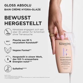 K&eacute;rastase Gloss Absolu Bain Cr&egrave;me Hydra Glaze Shampoo 500 ml