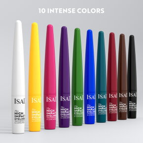 IsaDora The High Impact Eyeliner 1,7 ml 01 Reliable Black