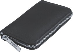 Erbe Collection Travel Maniküre Reißverschluss-Etui, schwarz