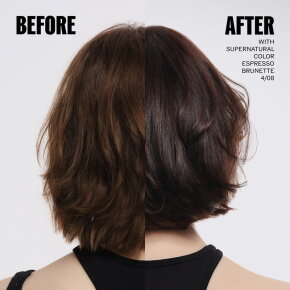 Wella WP Supernatural Color Haarfarbe 4/08 Espresso Brunette 120 g