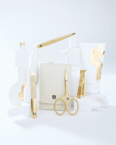 ZWILLING Beauty Premium Manik&uuml;re Set 4 tlg., Echtleder, beige 1 Stk.