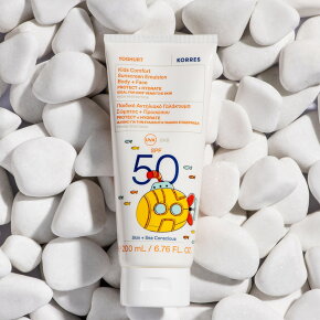 Korres YOGHURT Komfort Sonnenschutz-Emulsion f&uuml;r Kinder SPF50 200 ml