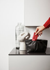 Zwilling TWINOX Manicure Sets Taschen-Etui, Rindleder, rot, 3-tlg. 50 x 100 mm