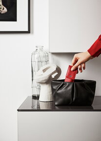 Zwilling TWINOX Manicure Sets Taschen-Etui, Rindleder, rot, 3-tlg. 50 x 100 mm