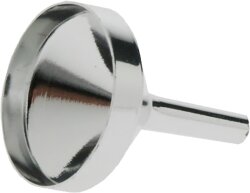 Fantasia Parfümtrichter - Metall, Silber, Ø 2,5 cm, Höhe: 3,5 cm