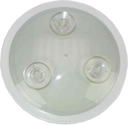 Fantasia Spiegel, 5-fach-Vergrößerung Durchmesser 23 cm mit 3 Saugnäpfen, Kunststoff